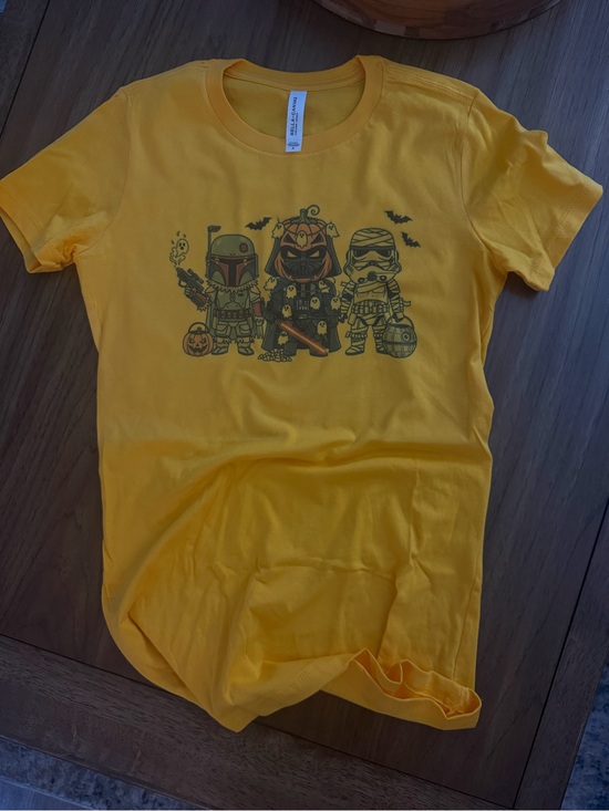 Bella Canvas Tops - Halloween Star Character T-Shirt Costume Tee - Yellow